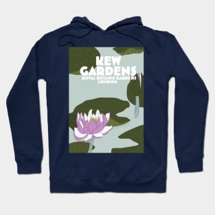 Kew Gardens, London travel poster Hoodie